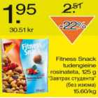 Allahindlus - Fitness Snack tudengieine rosinateta