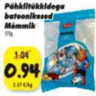 Pähklitükkidega batoonikesed Mõmmik 175g