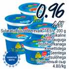 Sulalatud juust Merevaik, 18,5%, 200 g