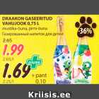 Allahindlus - DRAAKON GASEERITUD
VAHUJOOK 0,75 L