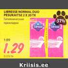 LIBRESSE NORMAL DUO
PESUKAITSE 2 X 20 TK