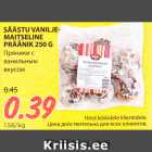 Allahindlus - SÄÄSTU VANILJEMAITSELINE

PRÄÄNIK 250 G