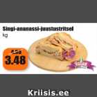 Singi-ananassi-juustustritsel kg