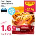 Allahindlus - Eesti Pagar
kaneelisaiake
320 g