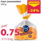 Fazer Juustumuhkel
200 g