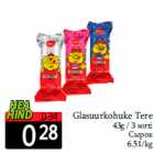 Glasuurkohuke Tere

