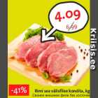 Магазин:Hüper Rimi, Rimi,Скидка:Свиное внешнее филе без косточки