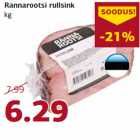 Rannarootsi rullsink
kg