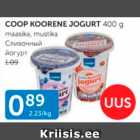 Allahindlus - COOP KOORENE JOGURT 400 G