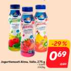 Allahindlus - Jogurtismuuti Alma, Valio, 275 g