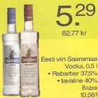 Allahindlus - Eesti viin Saaremaa Vodka