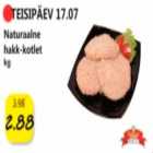 Naturaalne hakk-kotlet