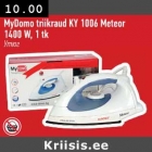 MyDomo triikraud KY 1006 Meteor 1400 W