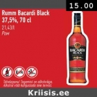 Allahindlus - Rumm Bacardi Black