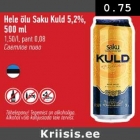 Alkohol - Hele õlu Saku Kuld