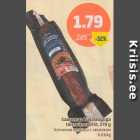 Копченая колбаса с чесноком