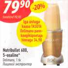 Allahindlus - Nutribullet 600, 5-osaline*