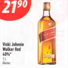 Allahindlus - Viski Johnnie
Walker Red
40%*
1 L