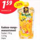 Allahindlus - Kookose-mango-
ananassismuuti