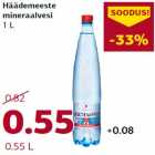 Минеральная вода
1 л