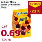 Allahindlus - Leibinis Minis
Choco võiküpsised
100 g