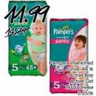 Mähkmed - Pampers mähkmed Junior, 48 tk 