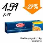 Магазин:Säästumarket,Скидка:Спагетти