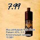 Muu piiritusjook Riga Black Palsam 