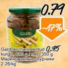 Gardner marineeritud kurgid