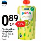 Allahindlus - Ökoloogiline
pirnipüree