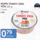 Allahindlus - NORPI TOMATI-ÜRDI VÕIE 125 G