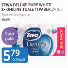 ZEWA DELUXE PURE WHITE 3-KIHILINE TUALETTPABER 24-rulli