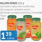 Allahindlus - MILUPA PÜREE 250 g