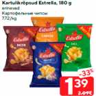 Kartulikrõpsud Estrella, 180 g
