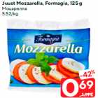 Allahindlus - Juust Mozzarella, Formagia, 125 g
