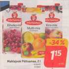 Соковы напиток Põltsamaa, 2 л