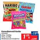 Kummikommid Haribo