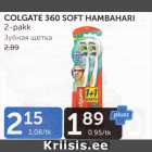 Allahindlus - COLGATE 360 SOFT HAMBAHARI