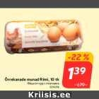 Õrrekanade munad Rimi, 10 tk
