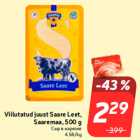 Allahindlus - Viilutatud juust Saare Leet,
Saaremaa, 500 g
