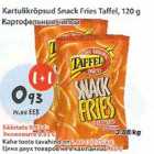 Allahindlus - Kartulikrõpsud Snack Fries Taffel