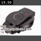 Nordy vahvliküpsetaja CW-680-B 900W