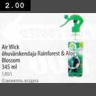 Allahindlus - Air Wick õhuvärskеndаjа Rainforest & Blossom 345 ml