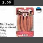 Nõо Lihavürst Alpi vorstikesed 365 g