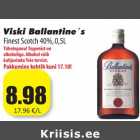 Allahindlus - Viski Ballantine´s
Finest Scotch 40%, 0,5L