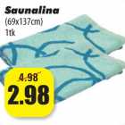 Saunalina
(69x137cm)
1tk