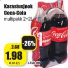 Allahindlus - Karastusjook
Coca-Cola
multipakk 2+2L