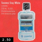 Allahindlus - Suuvesi Stay White
Listerine