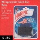 Allahindlus - WC-loputuskasti tablett Blue
Water