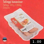 Allahindlus - Talleggi kanaviiner
Tallegg, 500 g, 2,00/kg